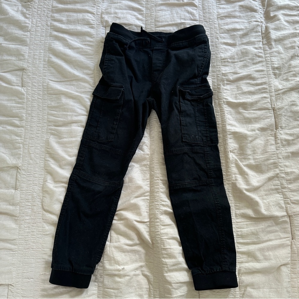 Boys size 14 black H&M cargo pants